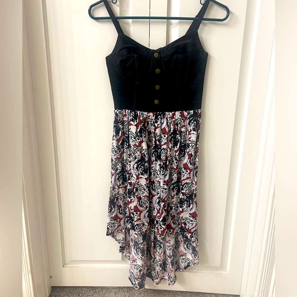 Hi-lo Tiger dress